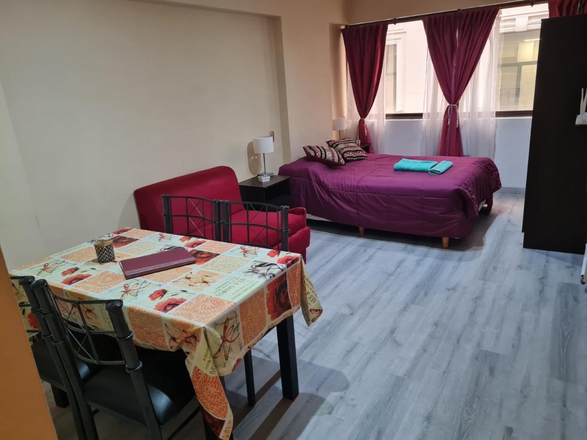 Monoambiente A 300 Metros Del Obelisco Apartment บัวโนสไอเรส ภายนอก รูปภาพ